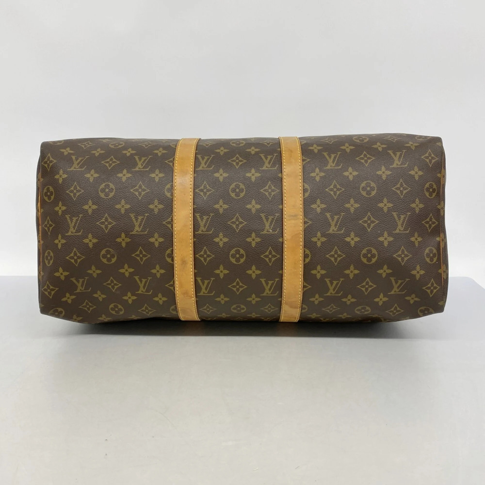 LOUIS VUITTON Brown Monogram Keepall 50 Boston Bag - Picture 3 of 11